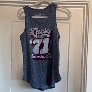 LUCKY BRAND ’71 SUNSHINE LUV TANK TOP - NWOT